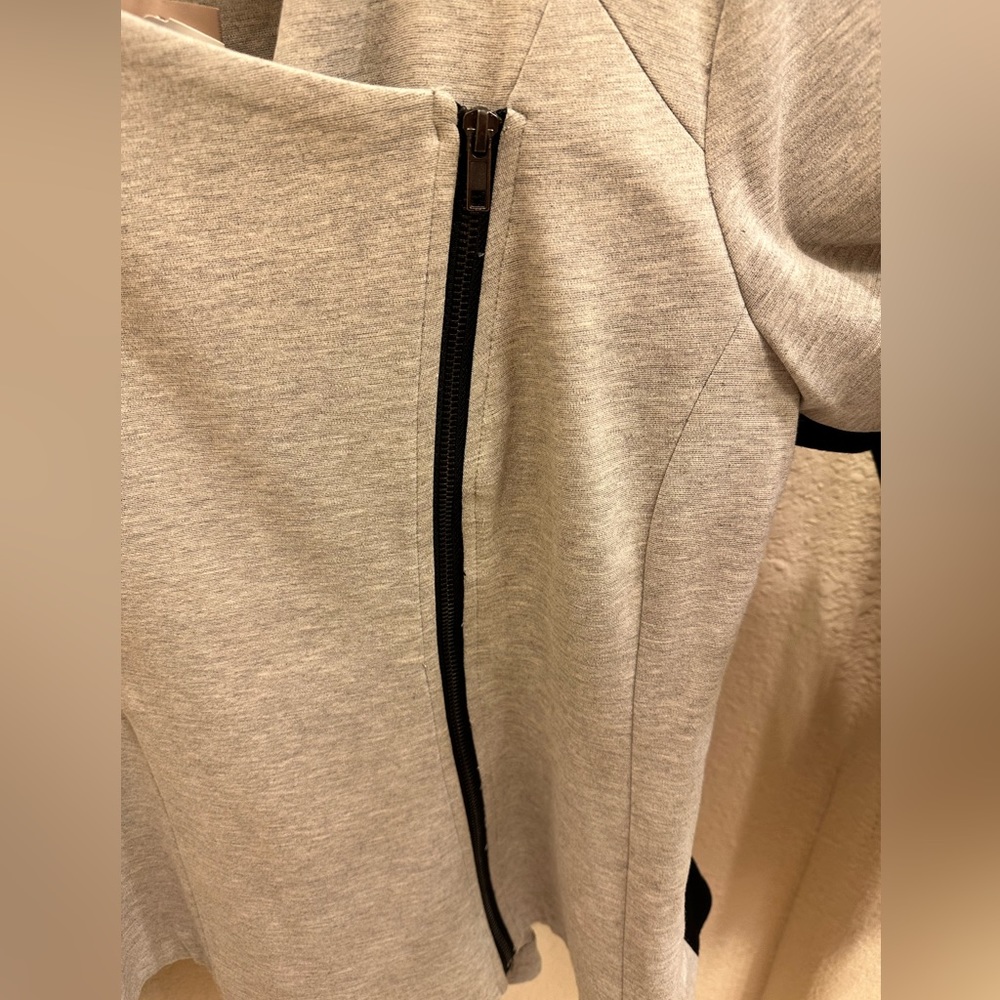 NWT Philosophy gray sweater jacket - Picture 4 of 7